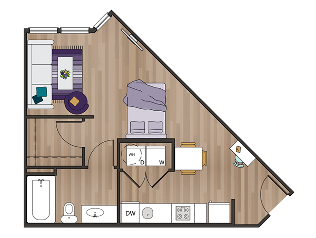 S1 Studio Floor Plan