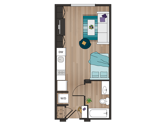 S1 Studio Floor Plan