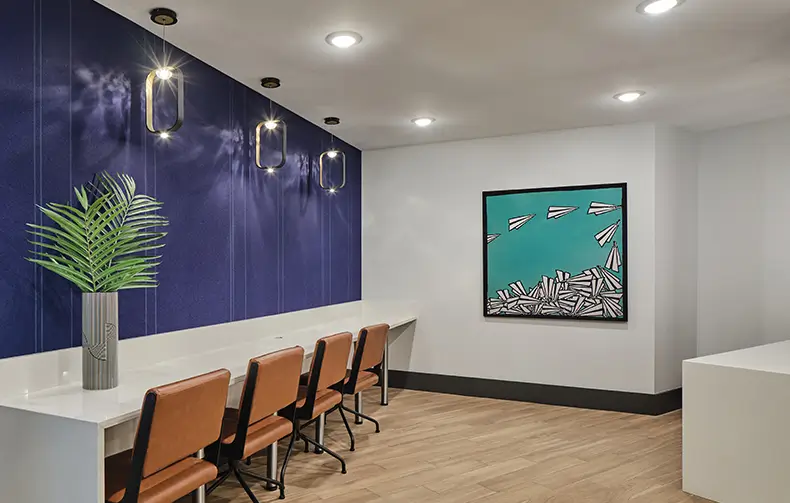 Community seating area