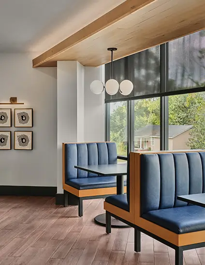 Community seating area