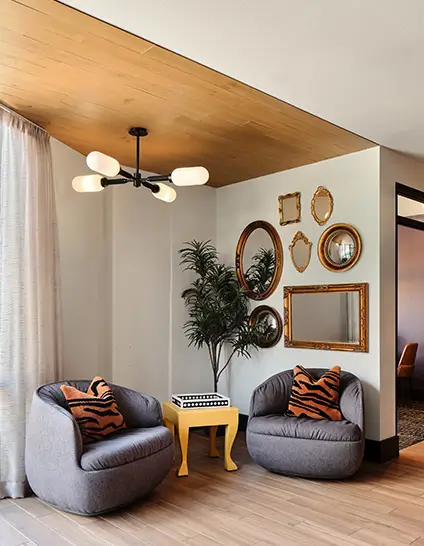 Community seating area