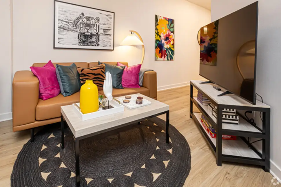 Furnished living space